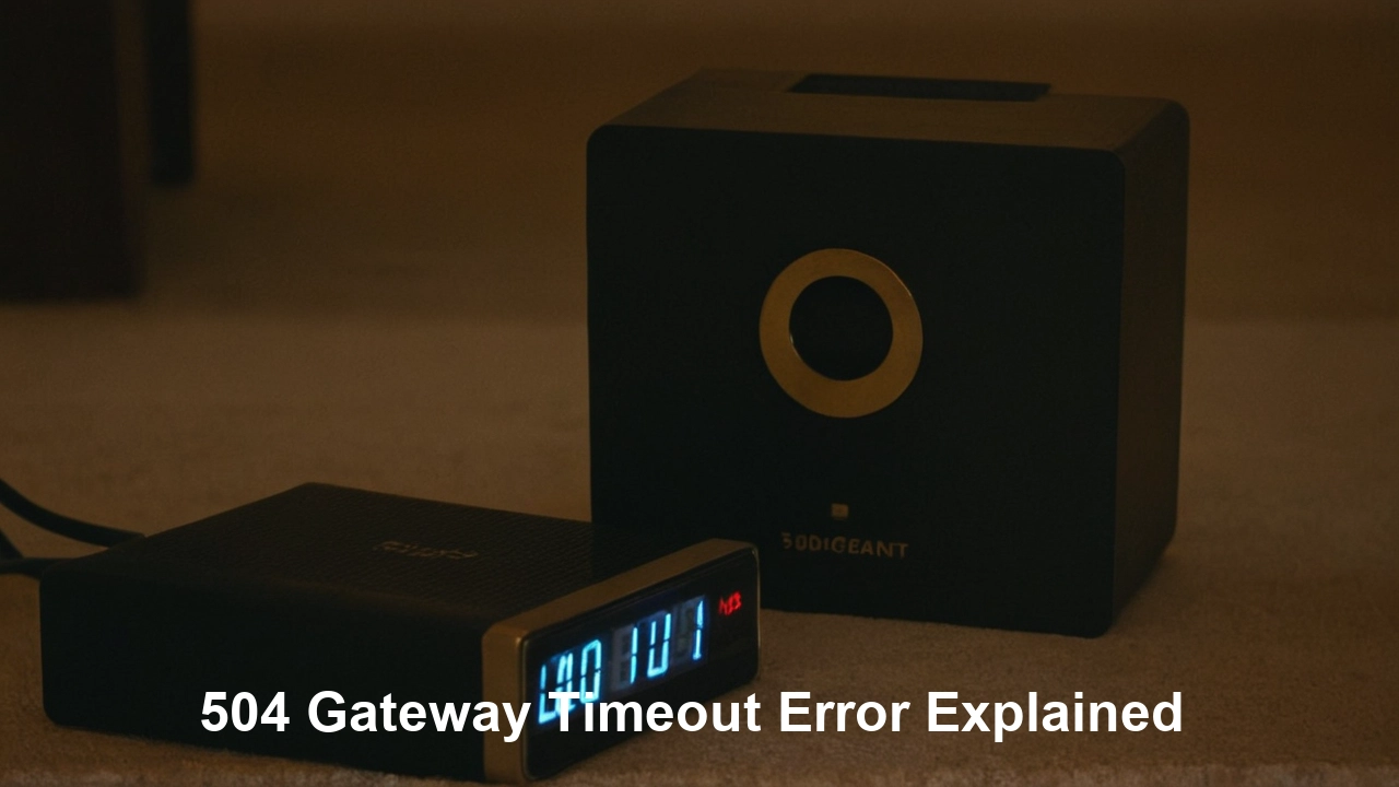 504 Gateway Timeout Error Explained