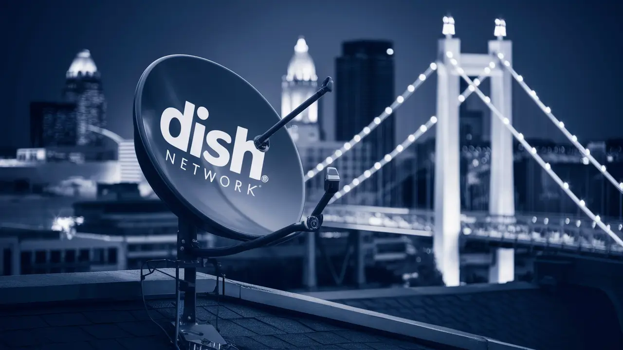 Cincinnati Chooses Dish Network for Satellite Internet