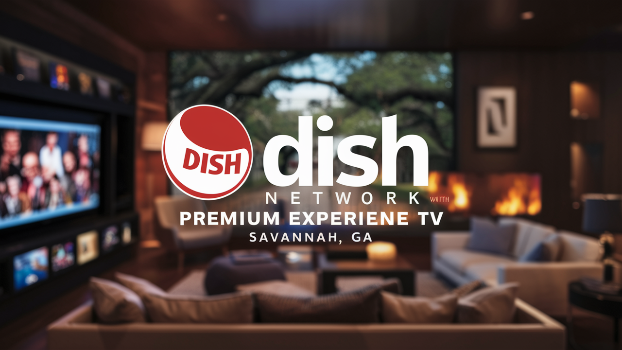 Experience Premium TV with Dish Network in Savannah, GA