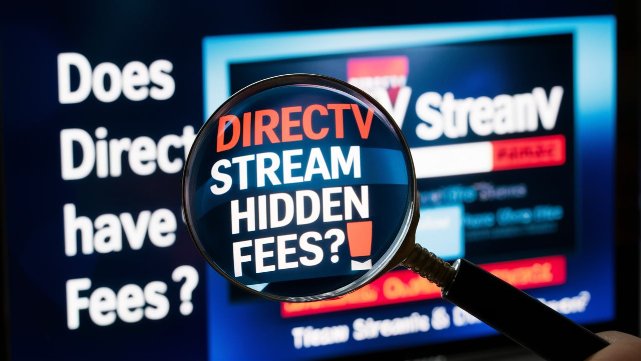 Does DIRECTV STREAM have hidden fees?