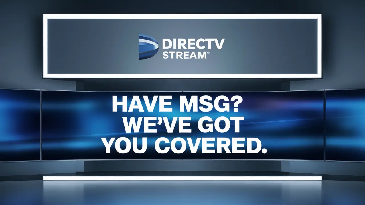 Does Directv Stream Have Msg?