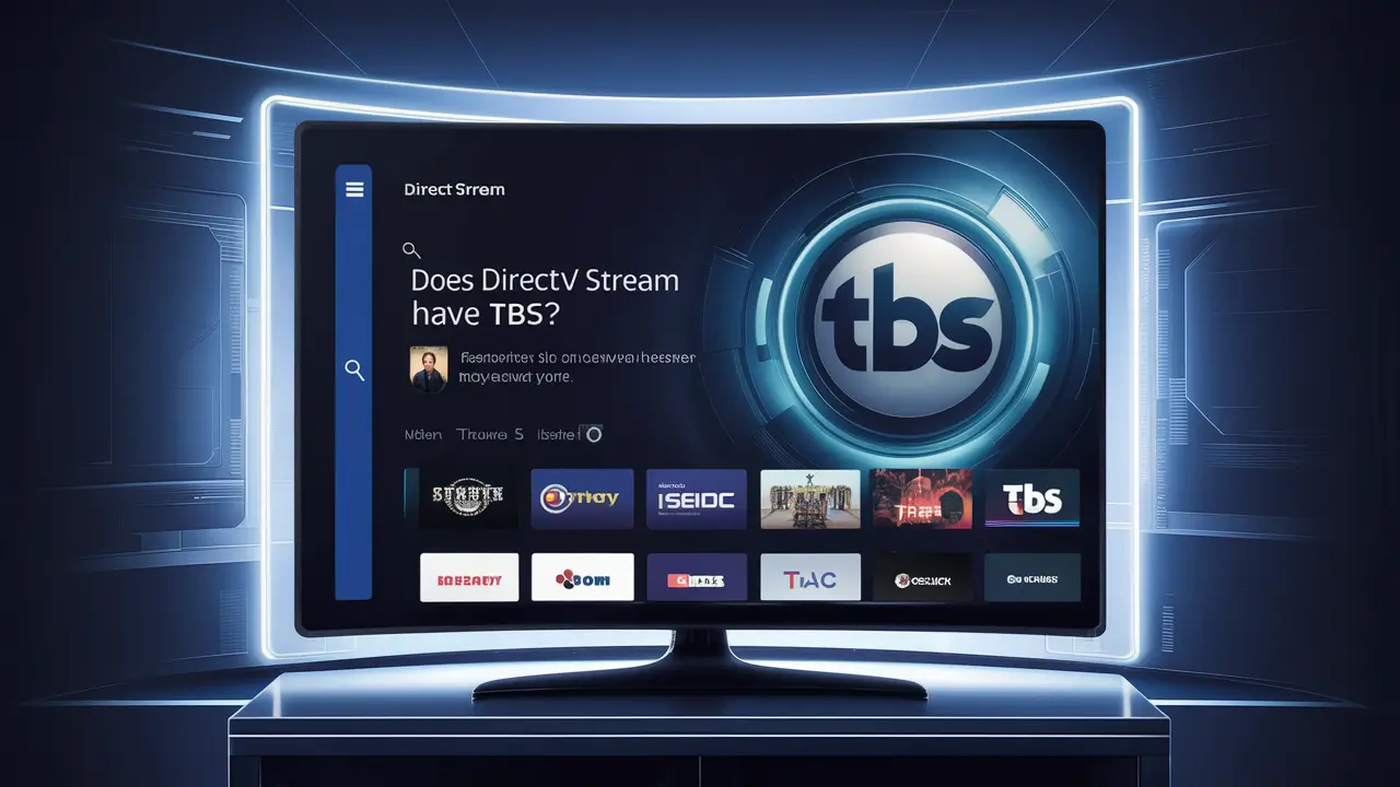 Does Directv Stream Have Tbs?