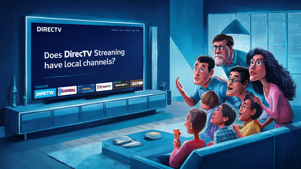 Does DIRECTV streaming have local channels?