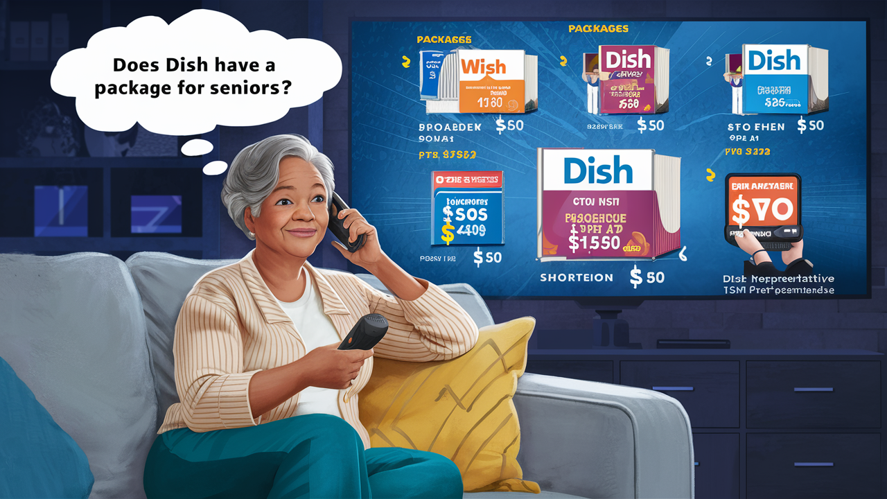 Does DISH have a package for seniors?