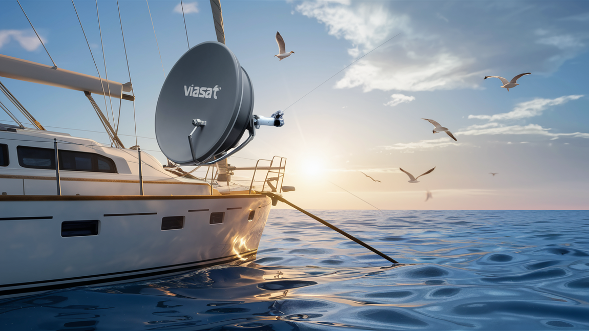 Does Viasat work over water?