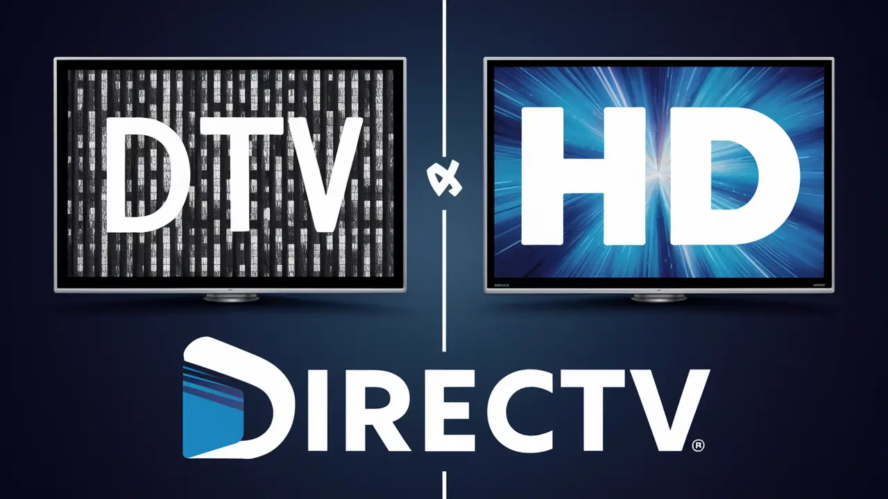 What is the difference between DTV and HD?