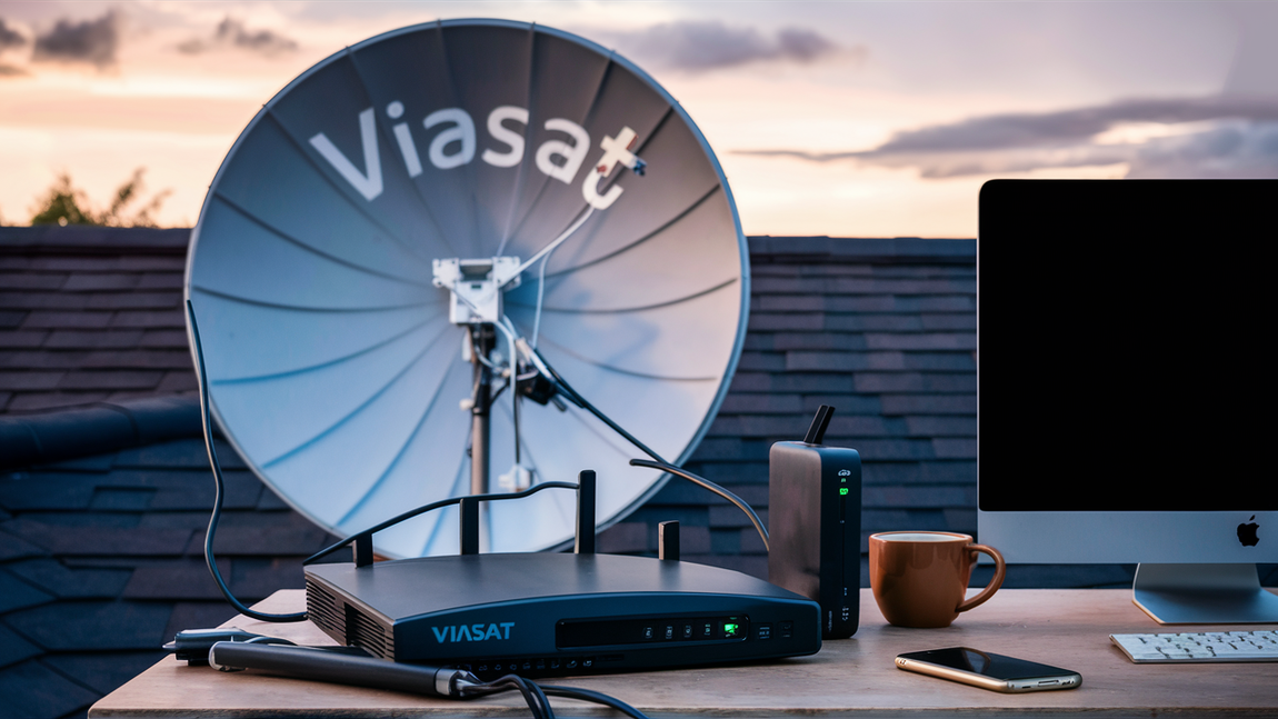 How do they install Viasat internet?