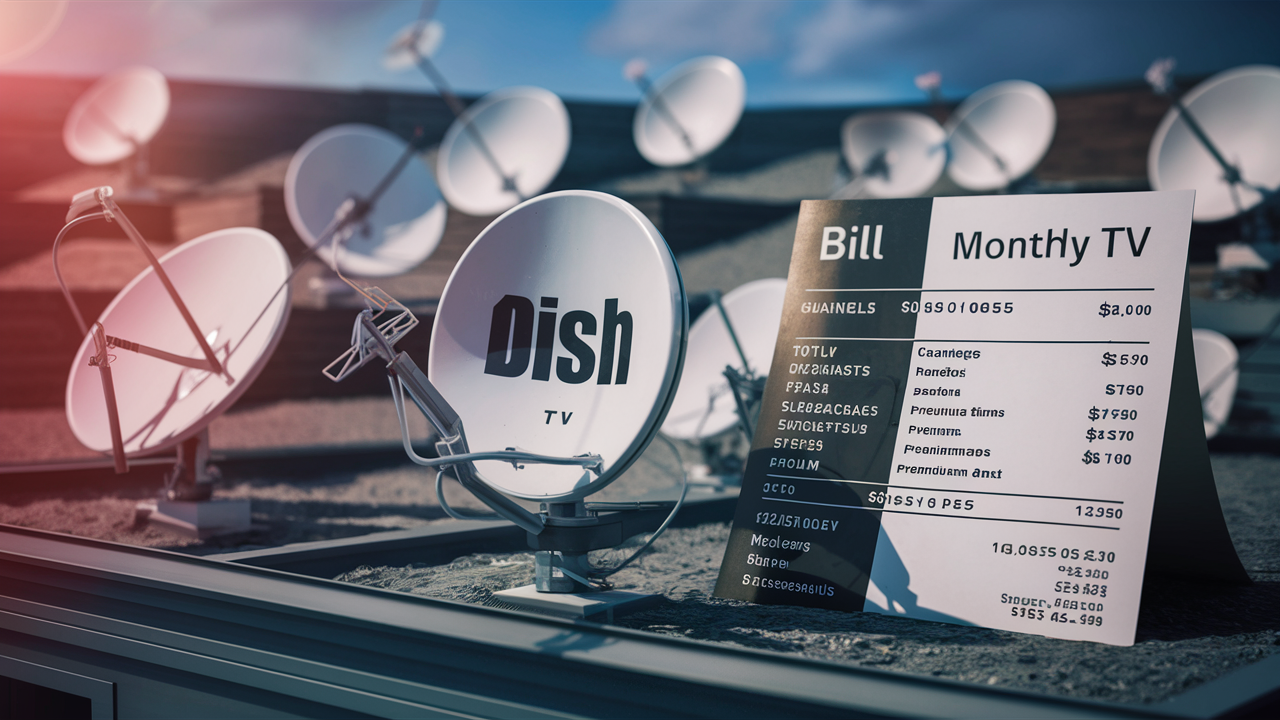 How much does Dish TV cost per month?