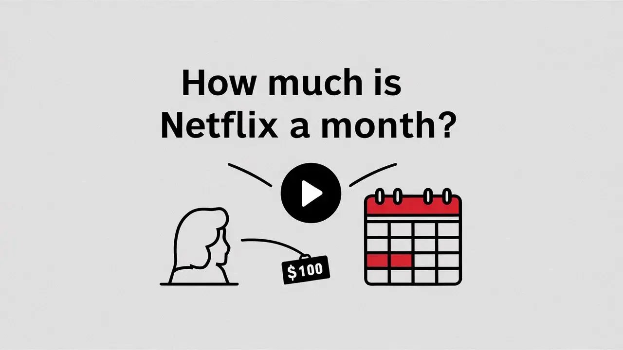 How much is Netflix a month?