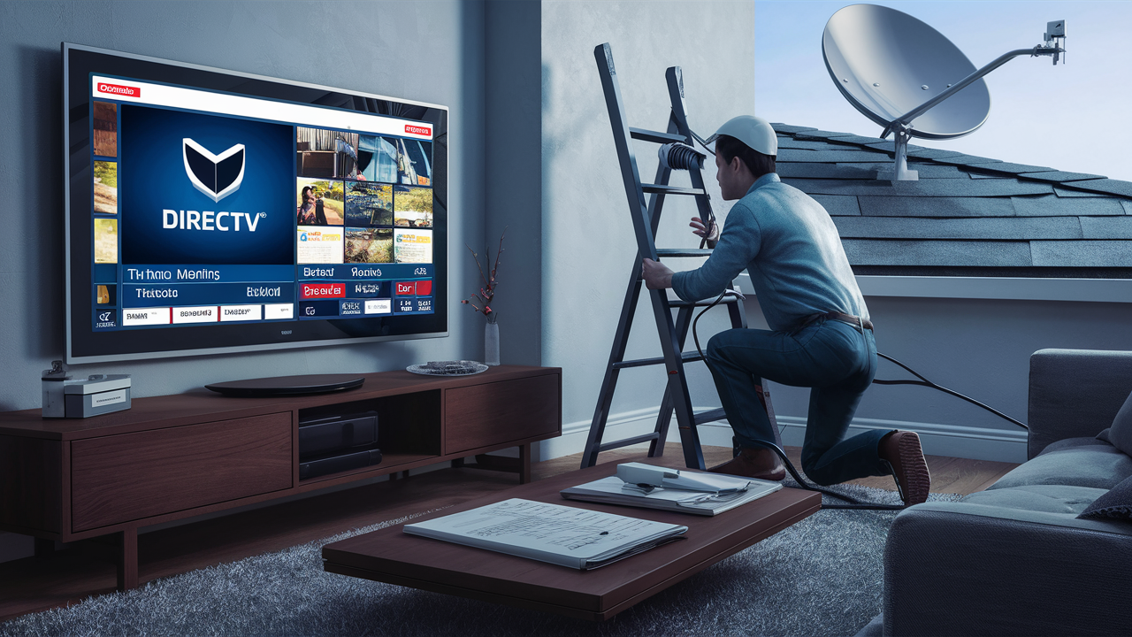 How much is the installation fee for DIRECTV?