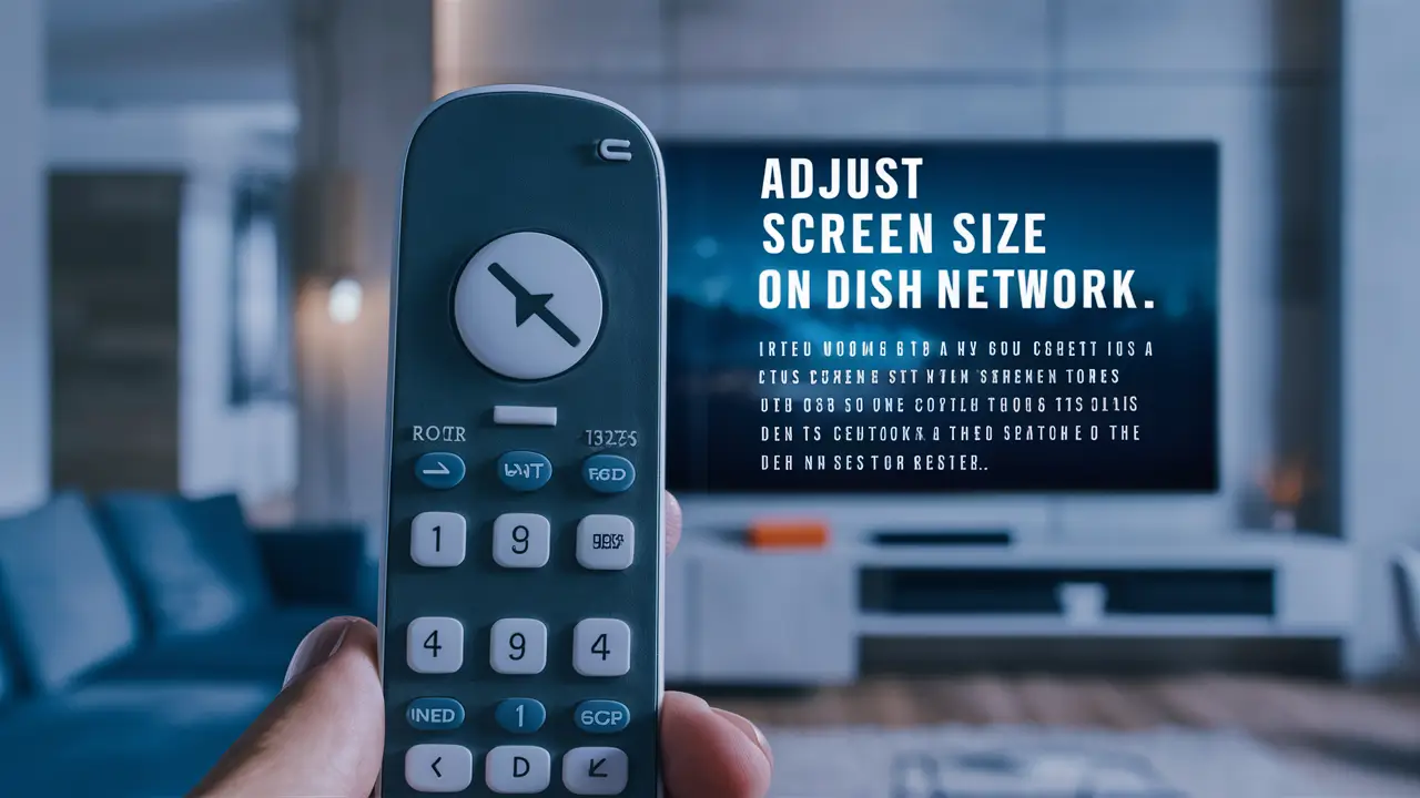 How To Adjust Screen Size On Dish Network?