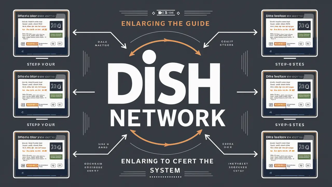 How To Enlarge Guide On Dish Network?