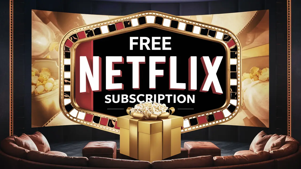 How to get a free Netflix subscription?