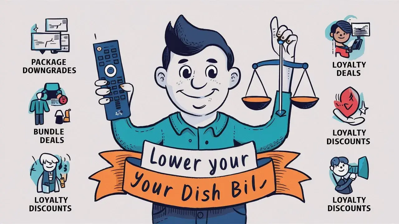 How can I get my DISH bill lowered?