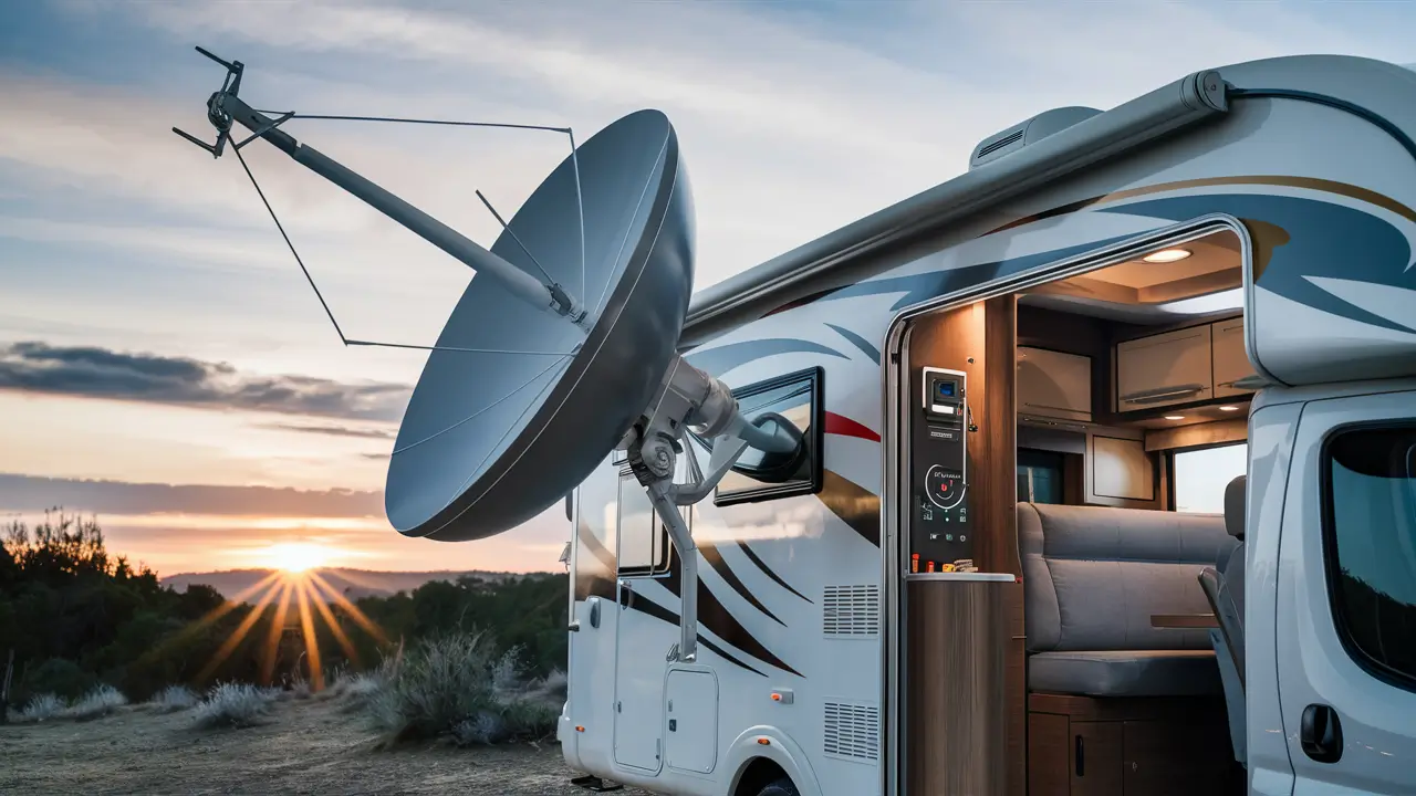 How To Hook Up A Satellite Dish To An Rv?