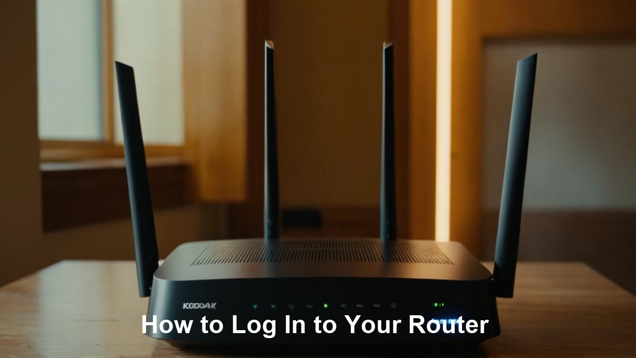 Log In To Router