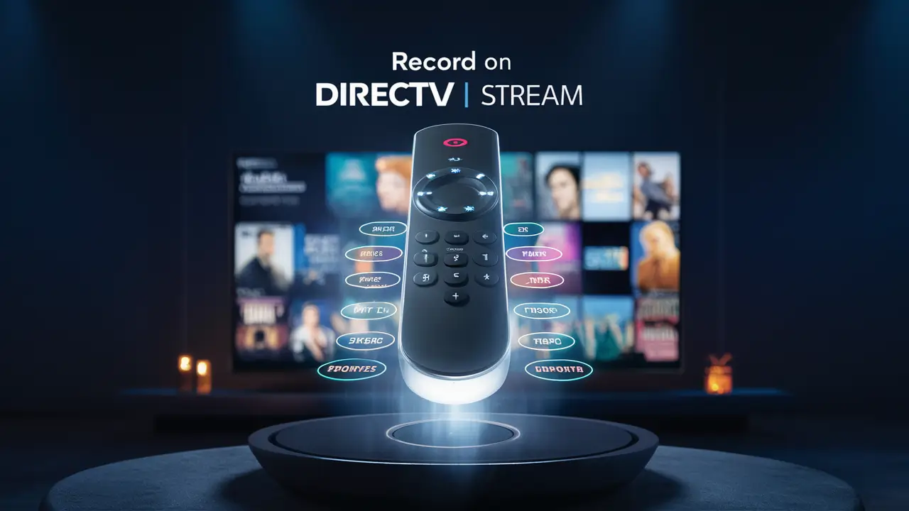 How To Record On Directv Stream?