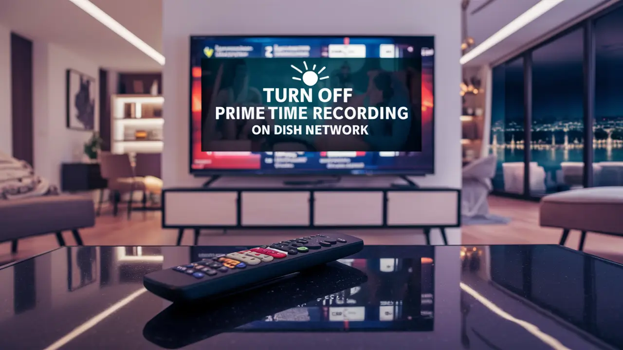 How To Turn Off Primetime Recording On Dish Network?