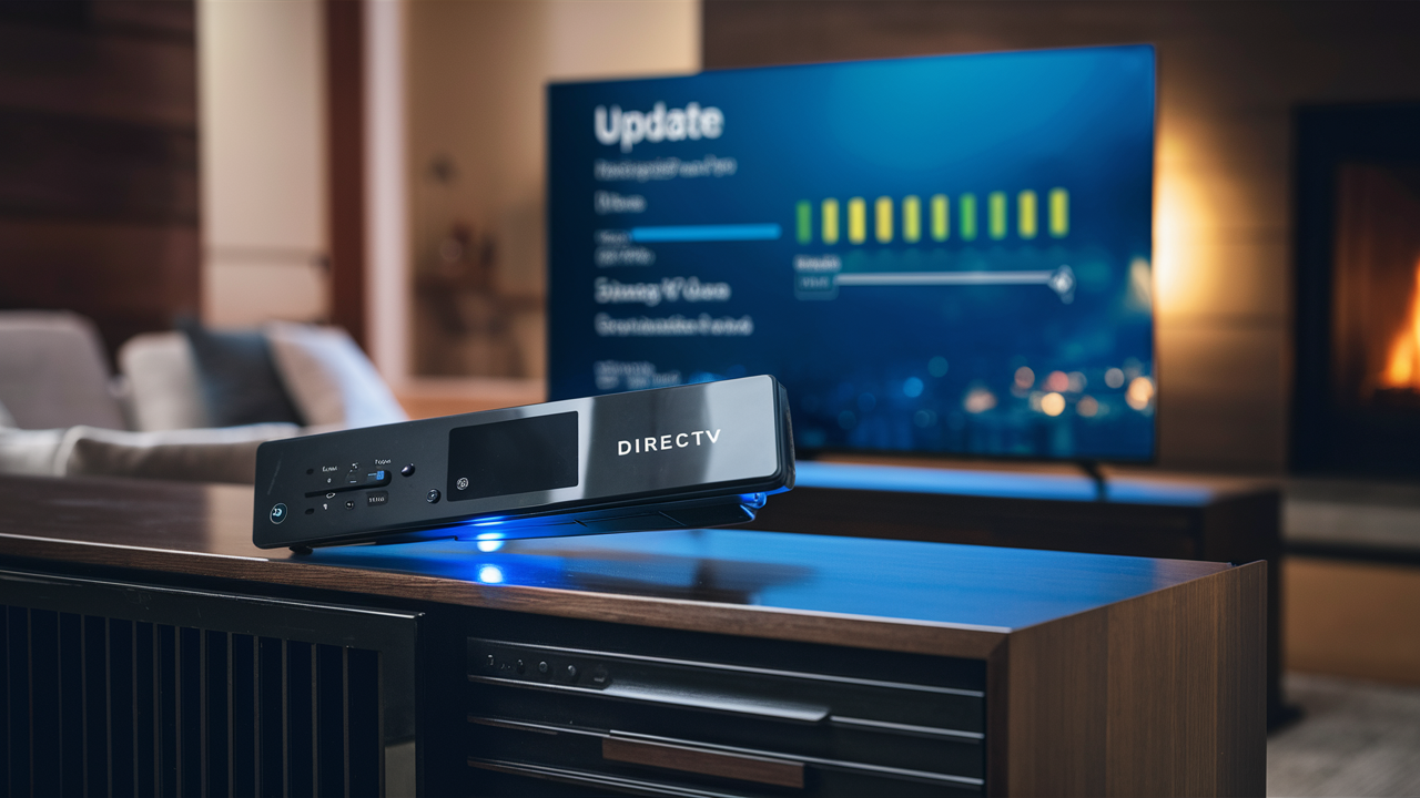 How to update DIRECTV receiver?