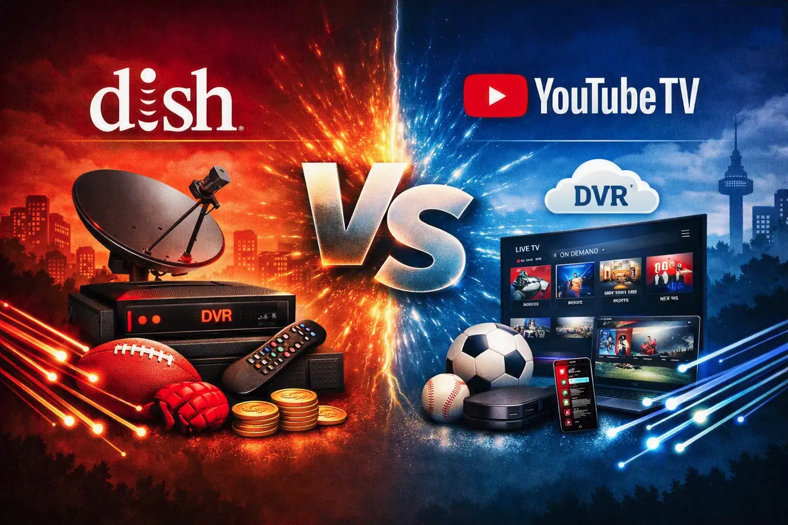 DISH vs. YouTube TV: Price, Channels, DVR & Sports Compared (2026)