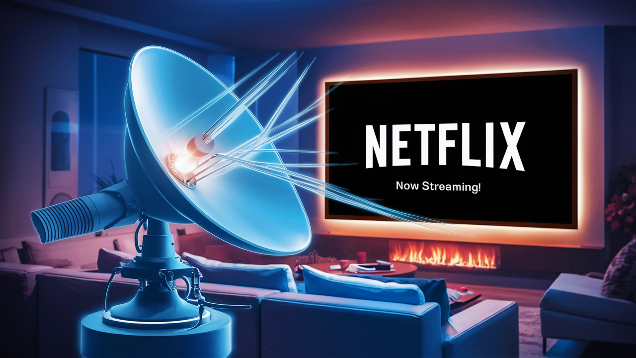 Is Hughesnet fast enough for Netflix?