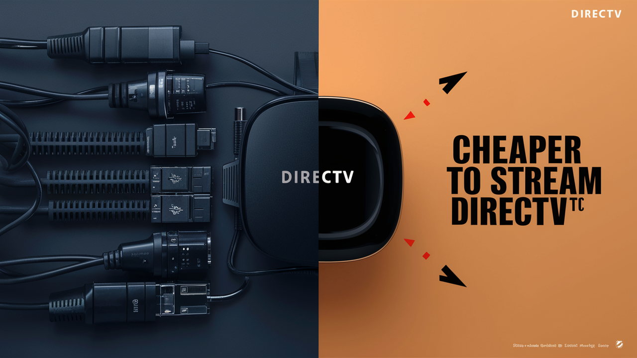 Is it cheaper to stream than DIRECTV?