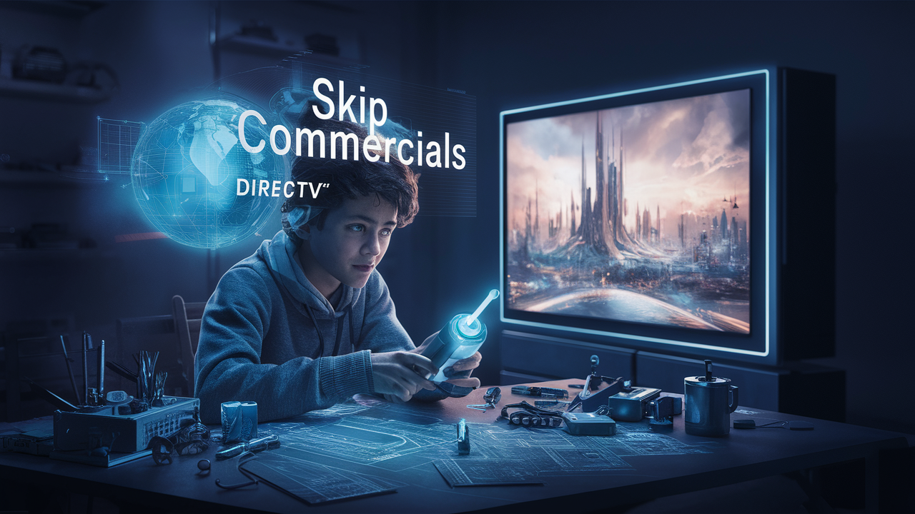 Is there a way to skip commercials on DIRECTV?