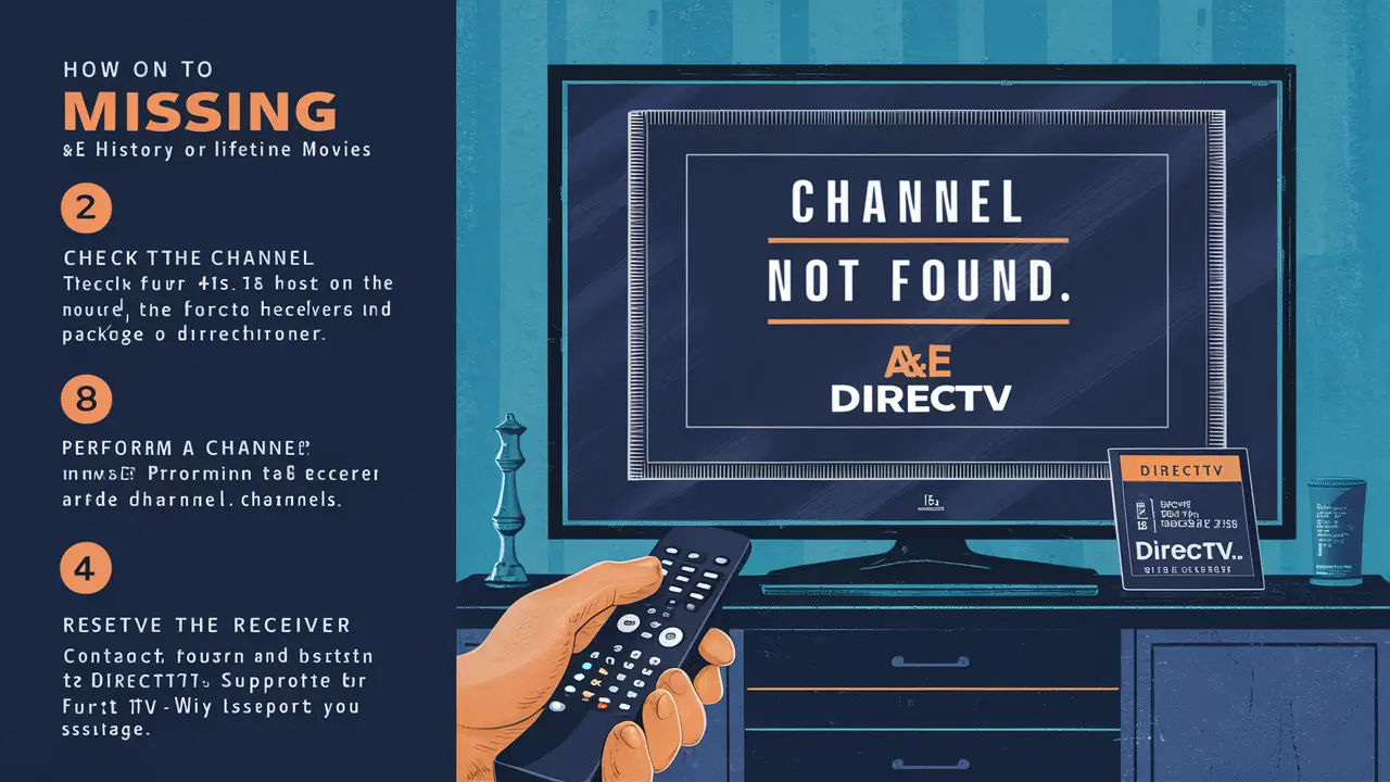 Missing Ae History Or Lifetime Movies From Your Directv Channels Heres How To Fix It?