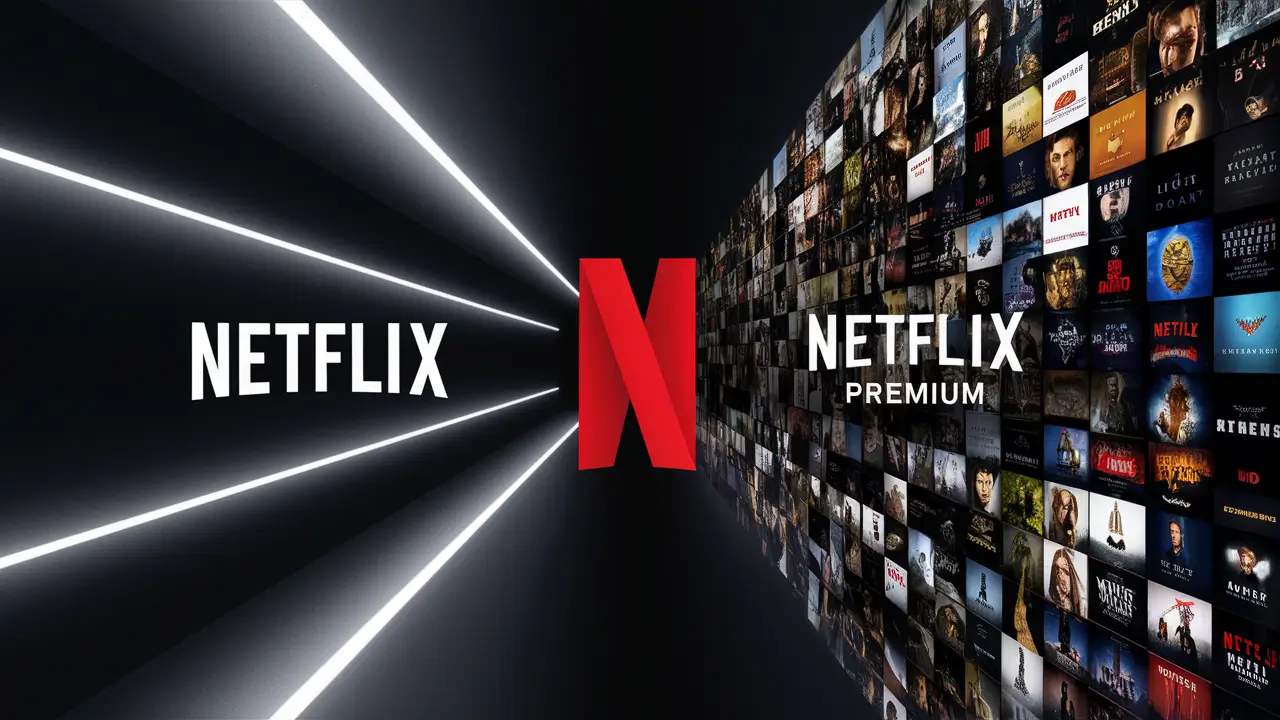 What's the difference between Netflix and Netflix premium?