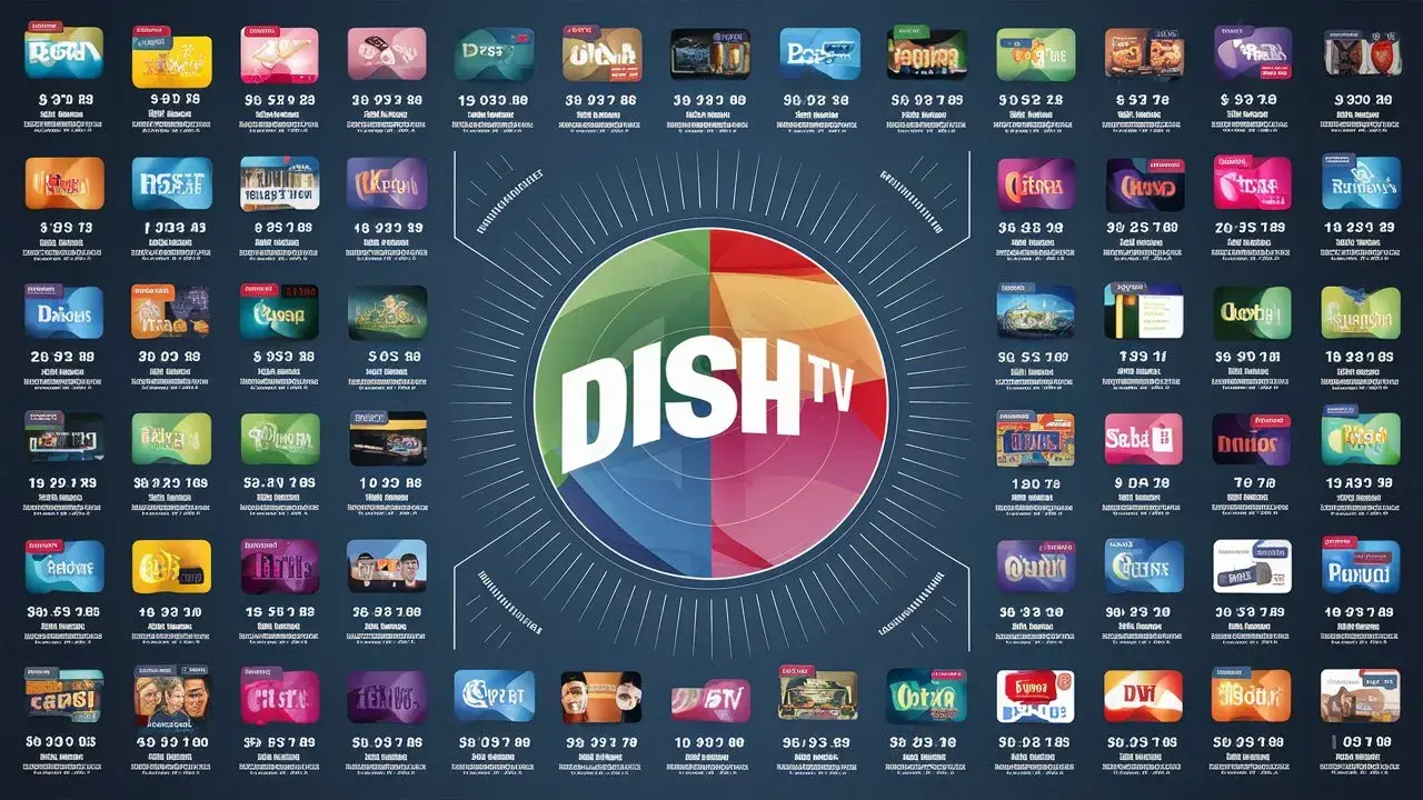 What are the different dish TV packages?