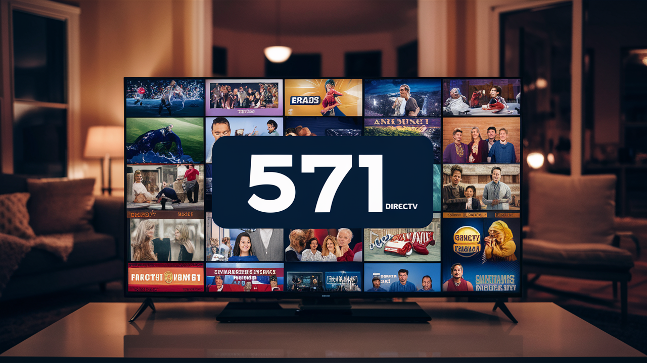 What channel is 571 on DIRECTV?