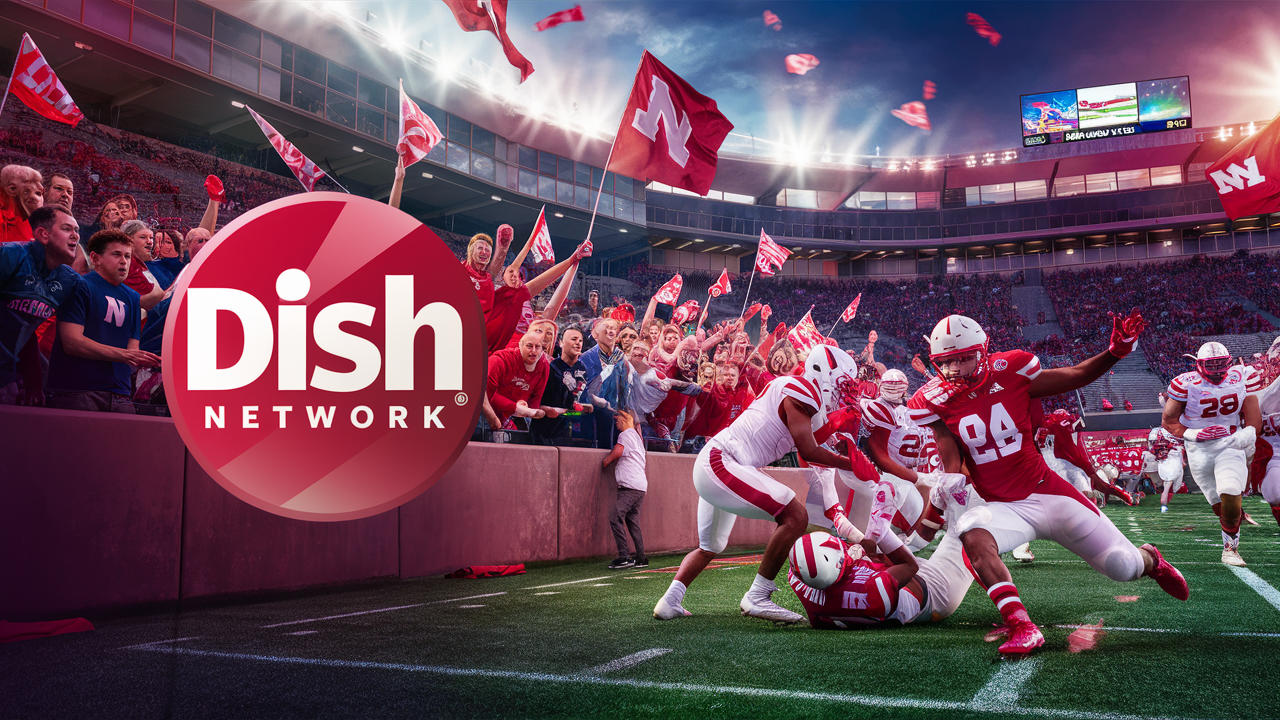 Nebraska Football Channel Dish