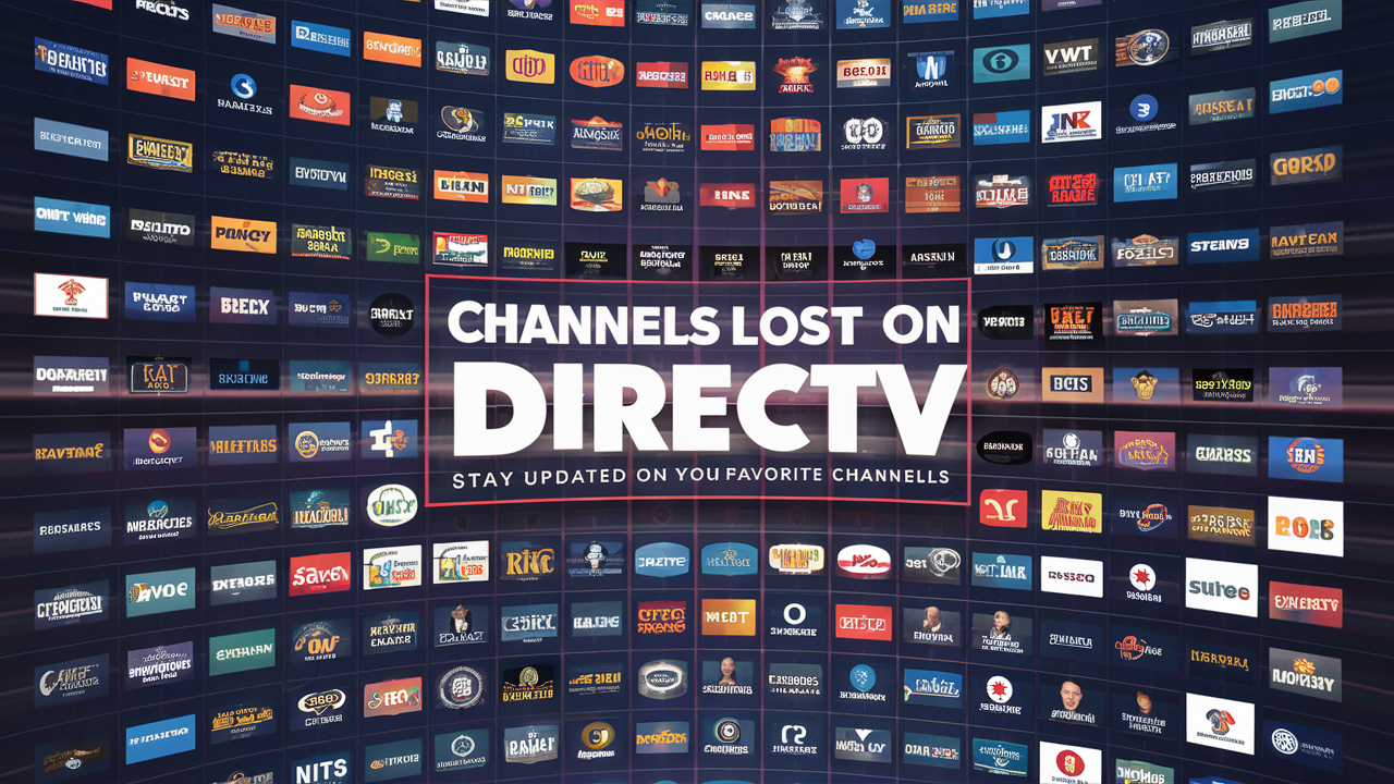 What channels were lost on DIRECTV?