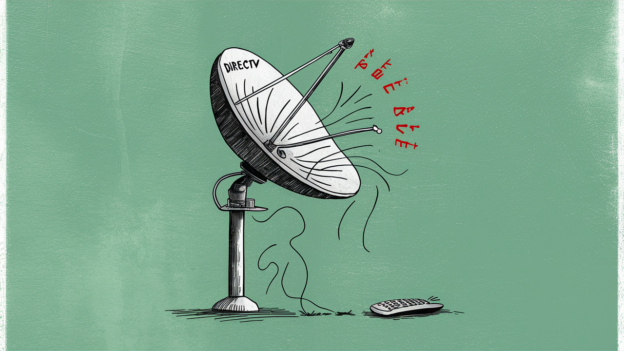 What happens to the satellite Dish when you cancel DIRECTV?