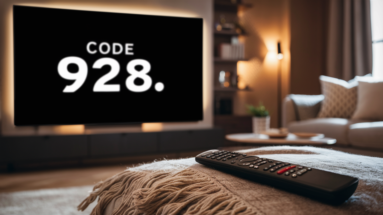 What is code 928 on DIRECTV?