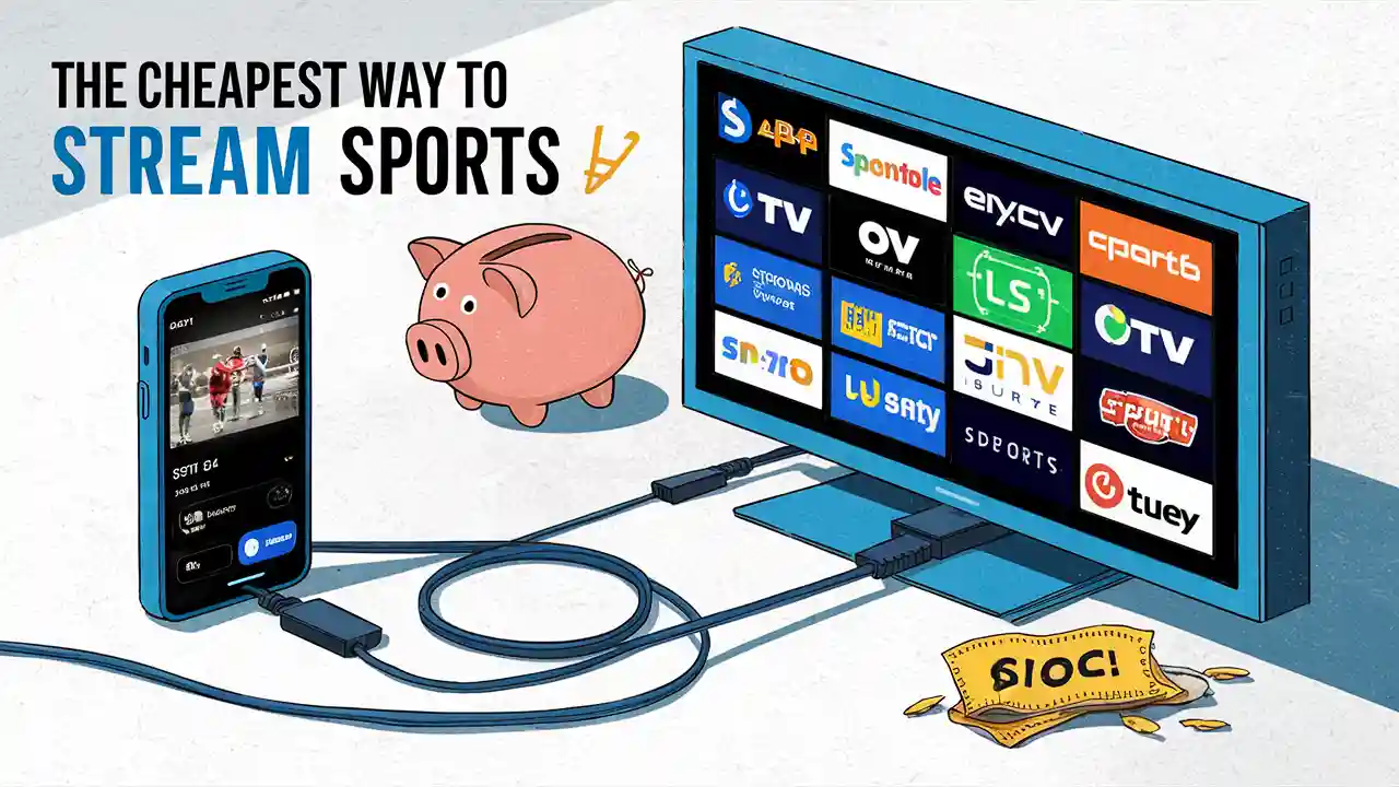 What is the cheapest way to stream sports?