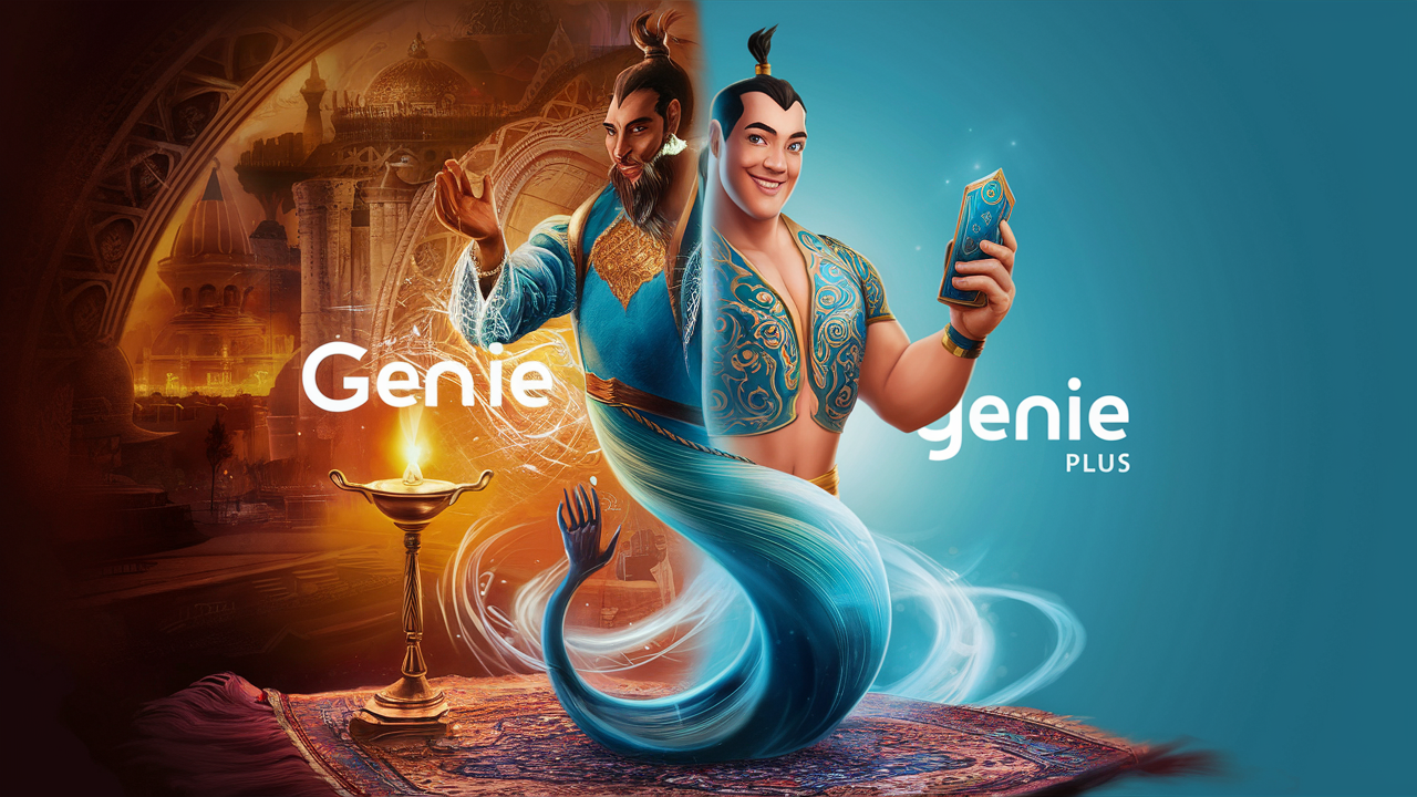 What is the difference between the genie and the genie plus?