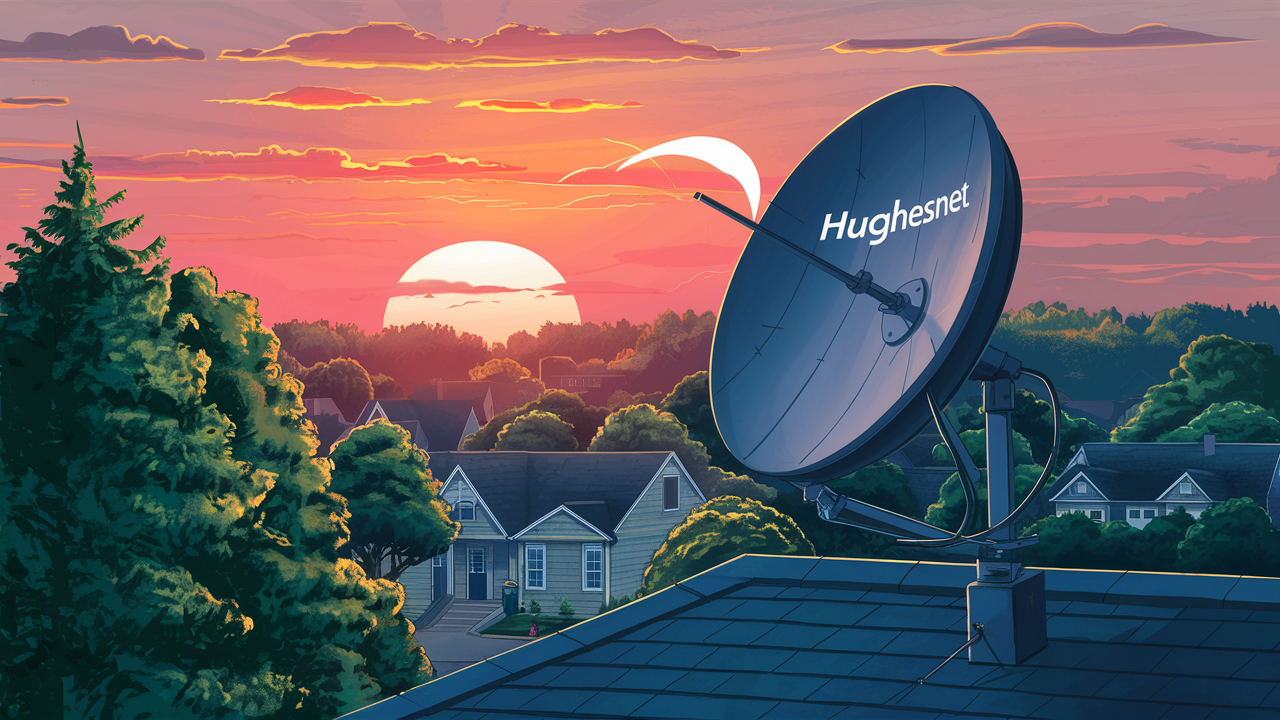 What is the highest package for HughesNet?