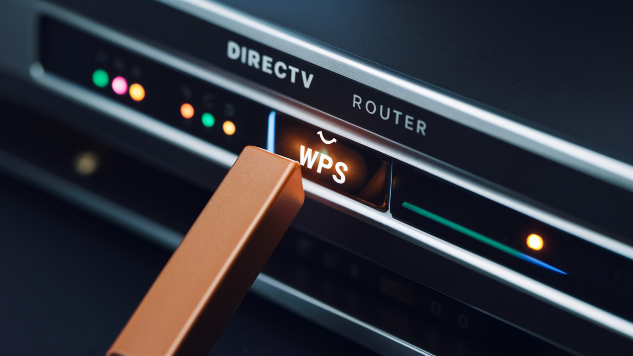 What is the WPS button on my DIRECTV router?