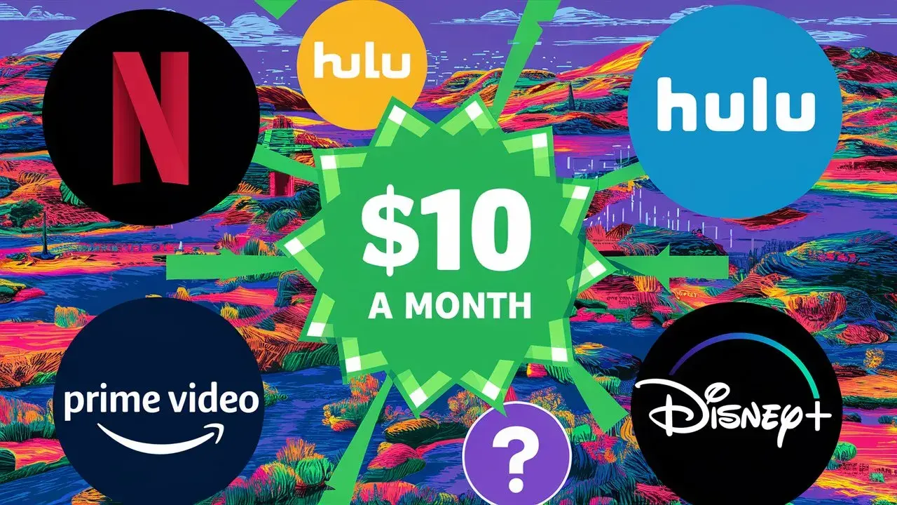 What streaming service is $10 a month?