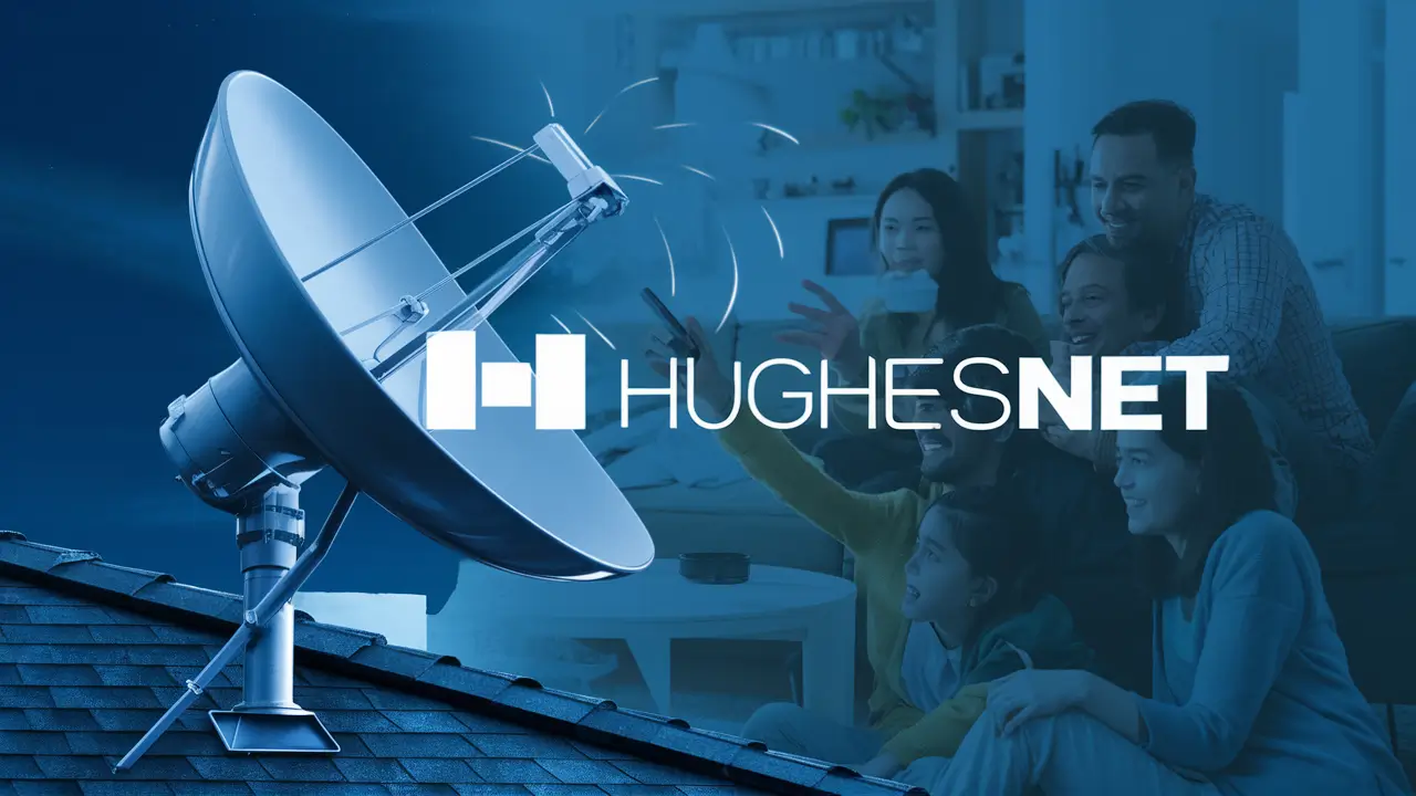 What TV provider is Hughesnet?