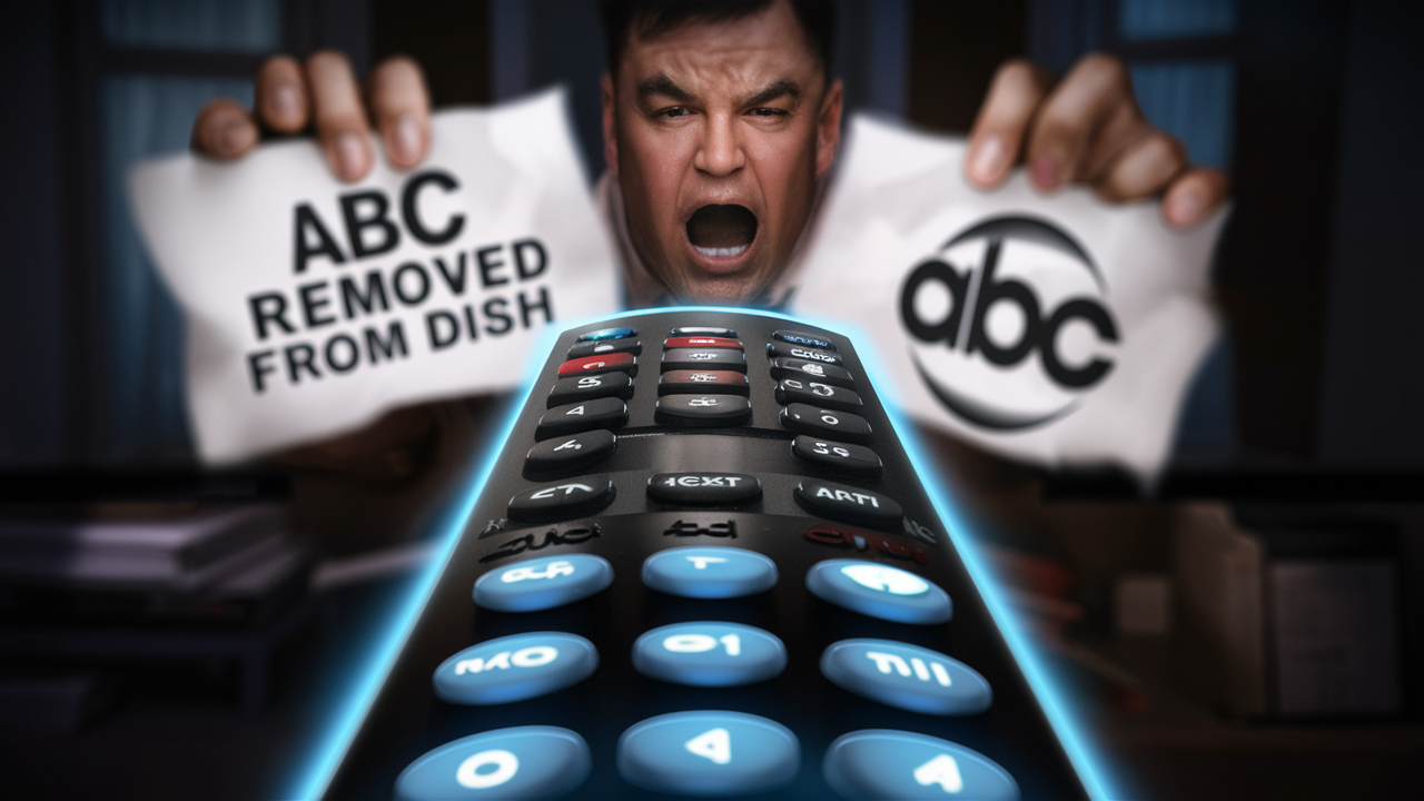 Why was ABC removed from DISH